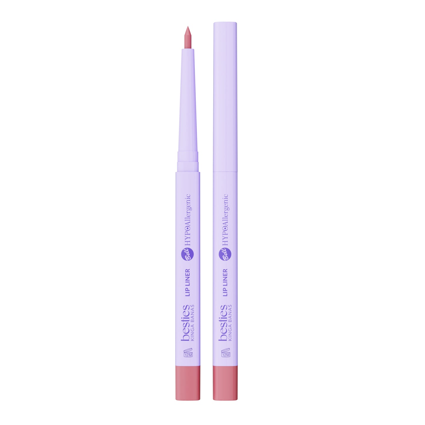 Bell x Besties Lip Liner 01 Gracefully Pink
