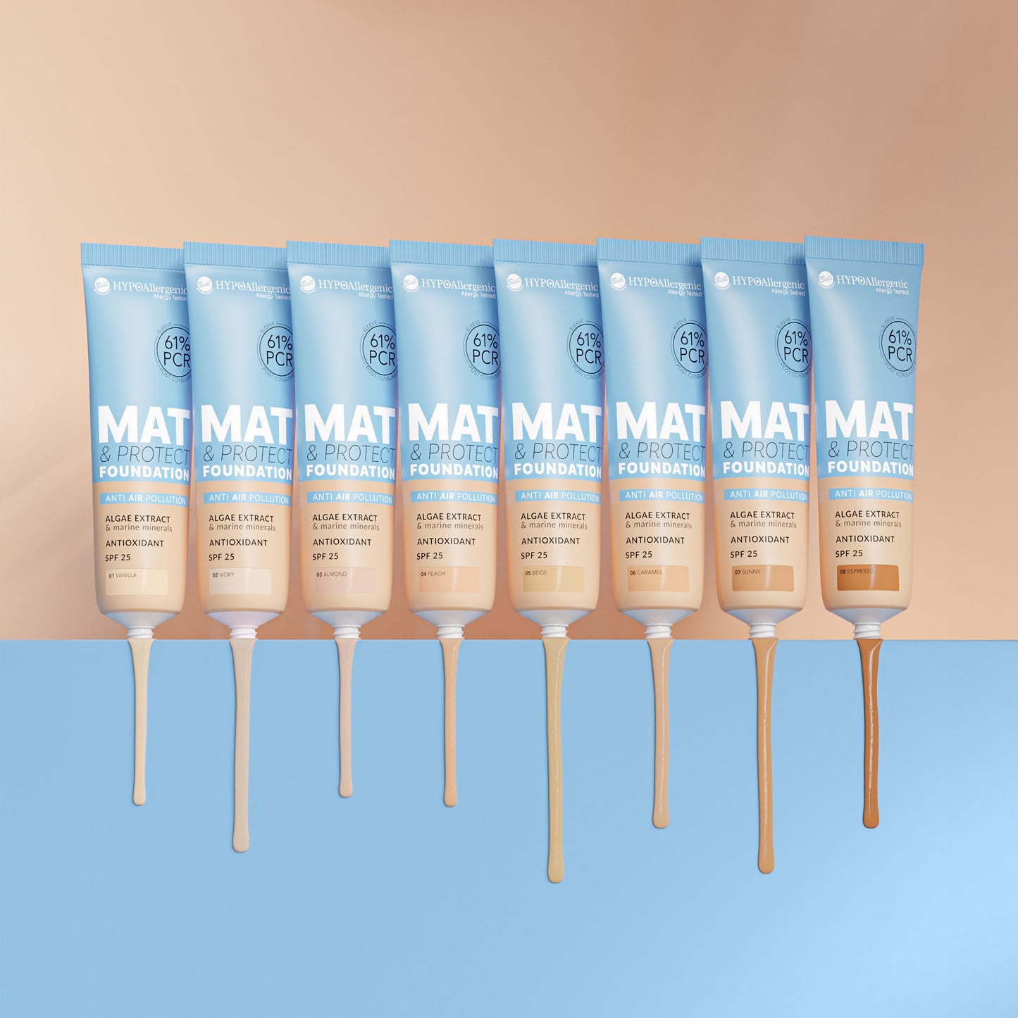 Mat & Protect Foundation SPF 25 05 Beige