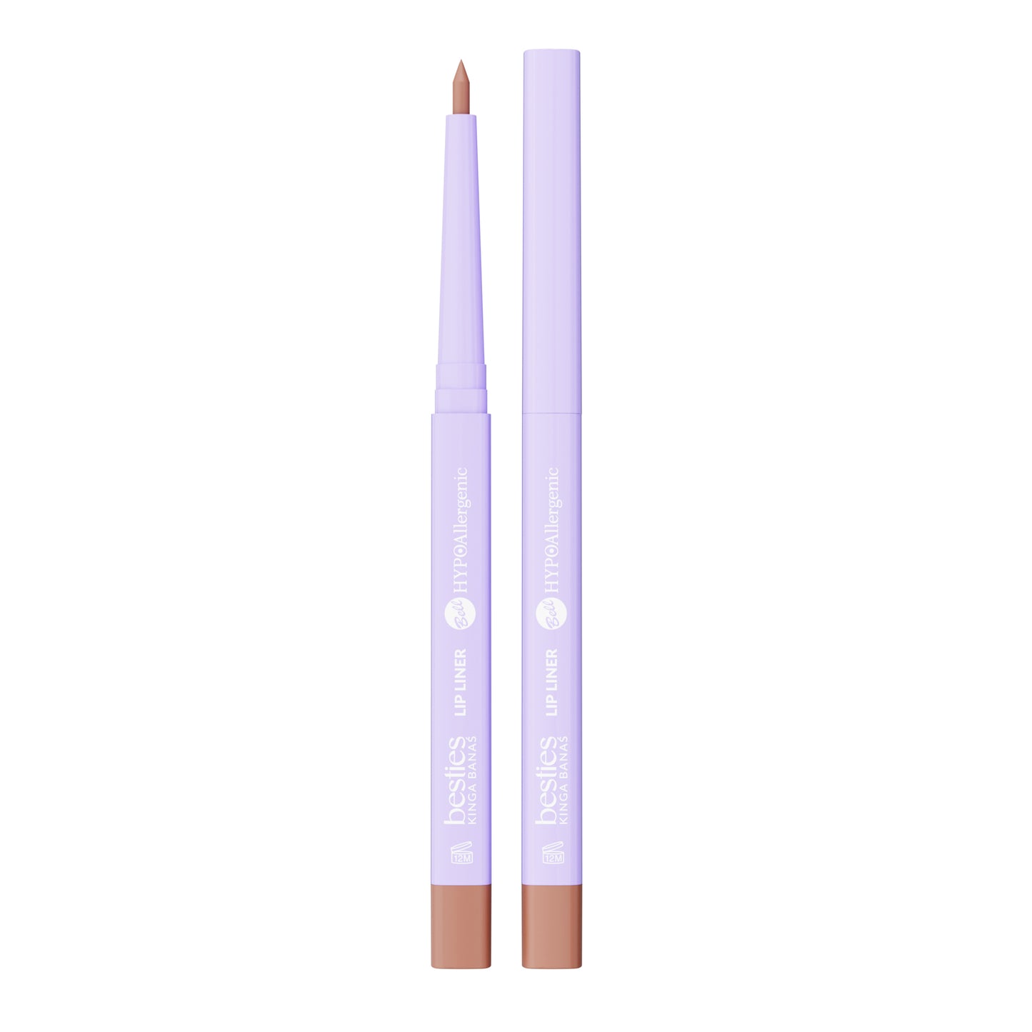 Bell x Besties Lip Liner 02 Comely Beige