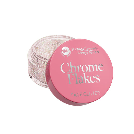 Chrome Flakes Face Glitter 01 Enchanted Prism