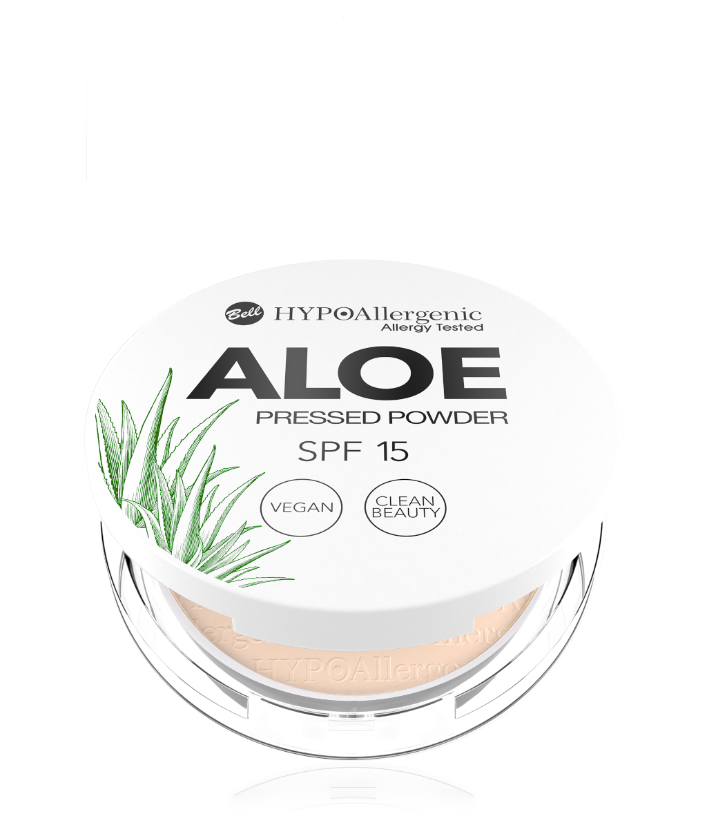 Aloe Pressed Powder SPF 15 04 Honey
